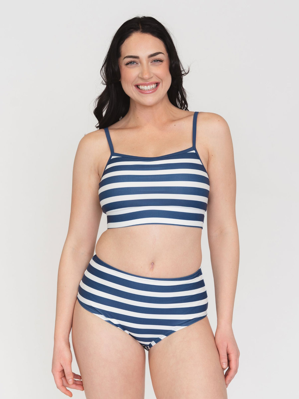 Bas de maillot taille haute Lime Ricki