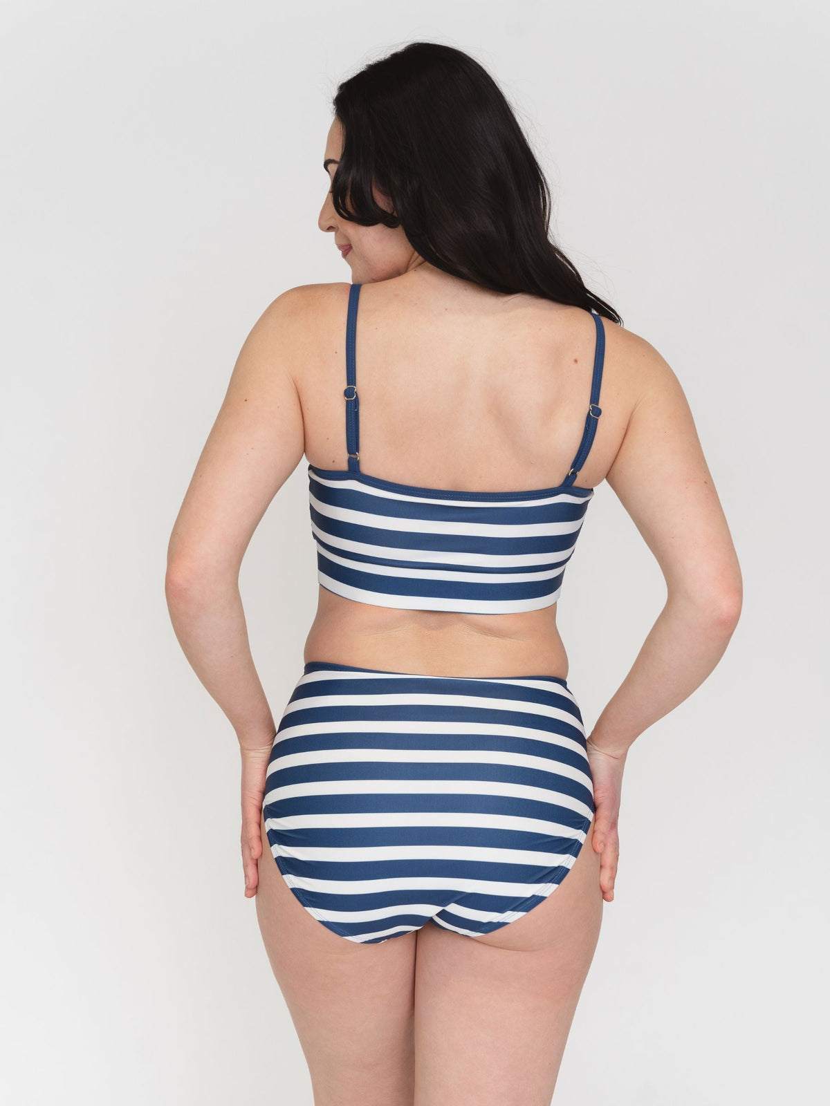 Bas de maillot taille haute Lime Ricki
