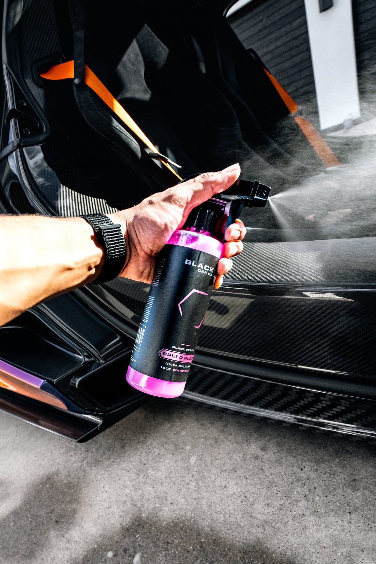 Abrillantador Rápido Speed Gloss de Blackline Car Care