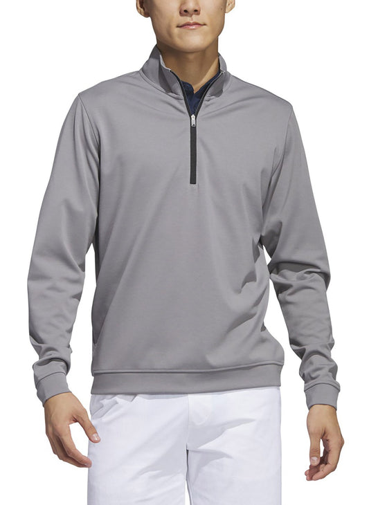 Sudadera Adidas Elevated con cierre de un cuarto