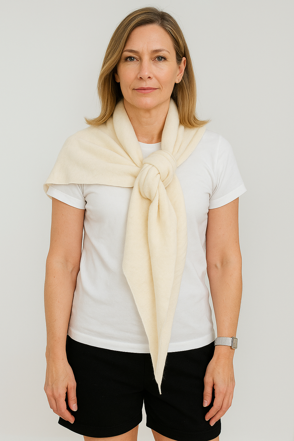 Silverlyne Dreieck-Strickschal