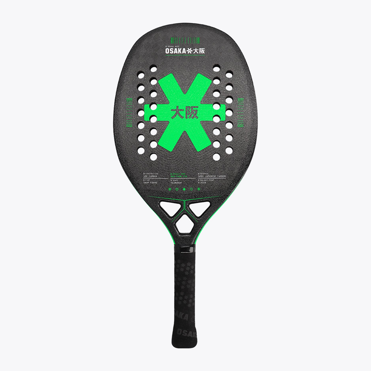 USA B2C OSAKA WORLD - Osaka Beach Tennis Racket - Pro Tour LTD - Iconic Black