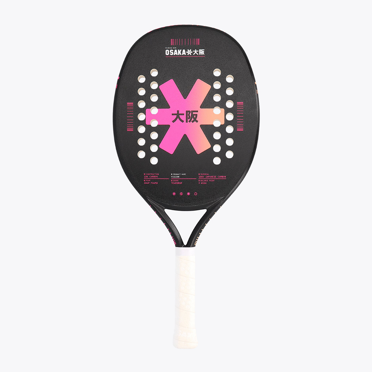 USA B2C OSAKA WORLD - Beach Tennis Racket - Vision - Fluo Pink