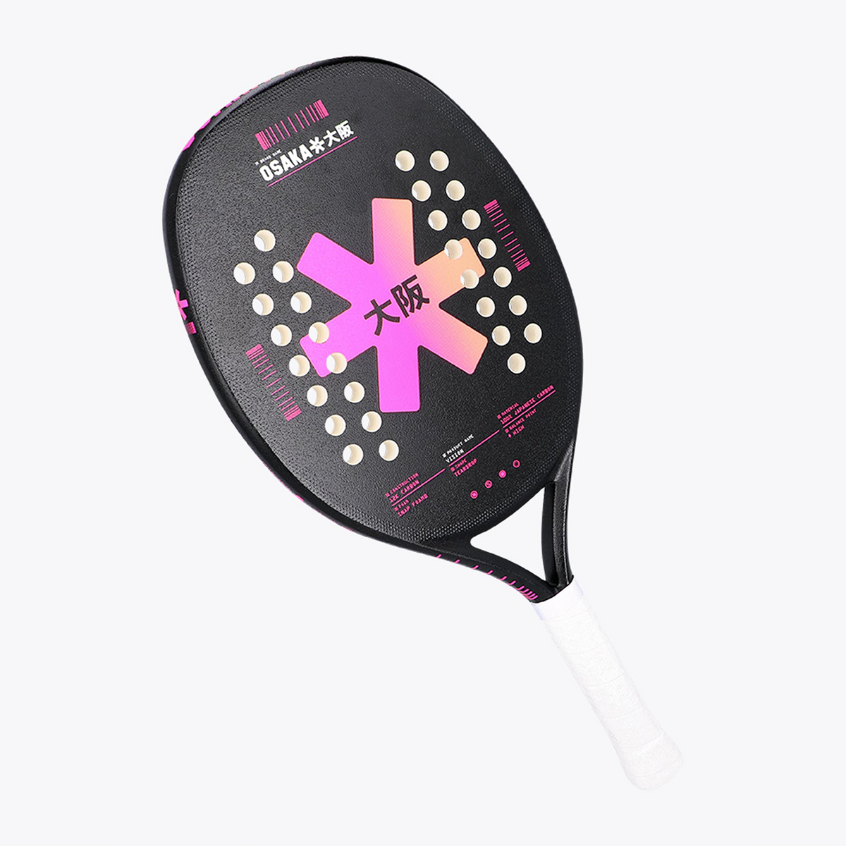 USA B2C OSAKA WORLD - Beach Tennis Racket - Vision - Fluo Pink