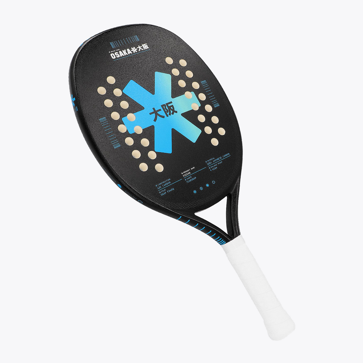 USA B2C OSAKA WORLD - Beach Tennis Racket - Vision - Electric Blue