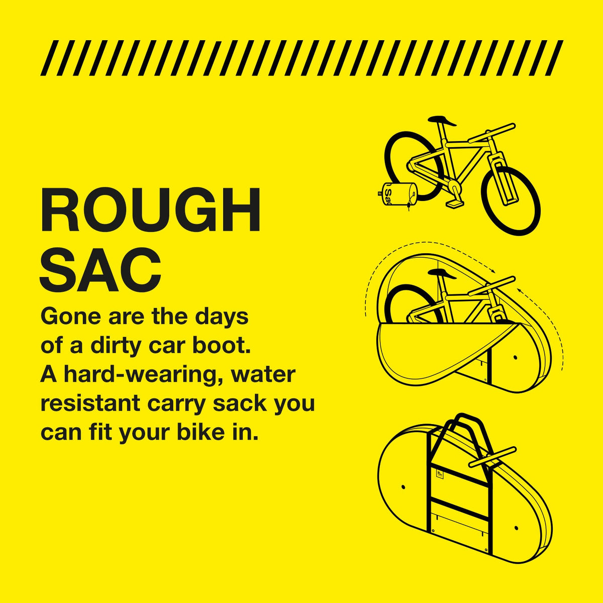 Sac de transport Zeitbike Roughsac