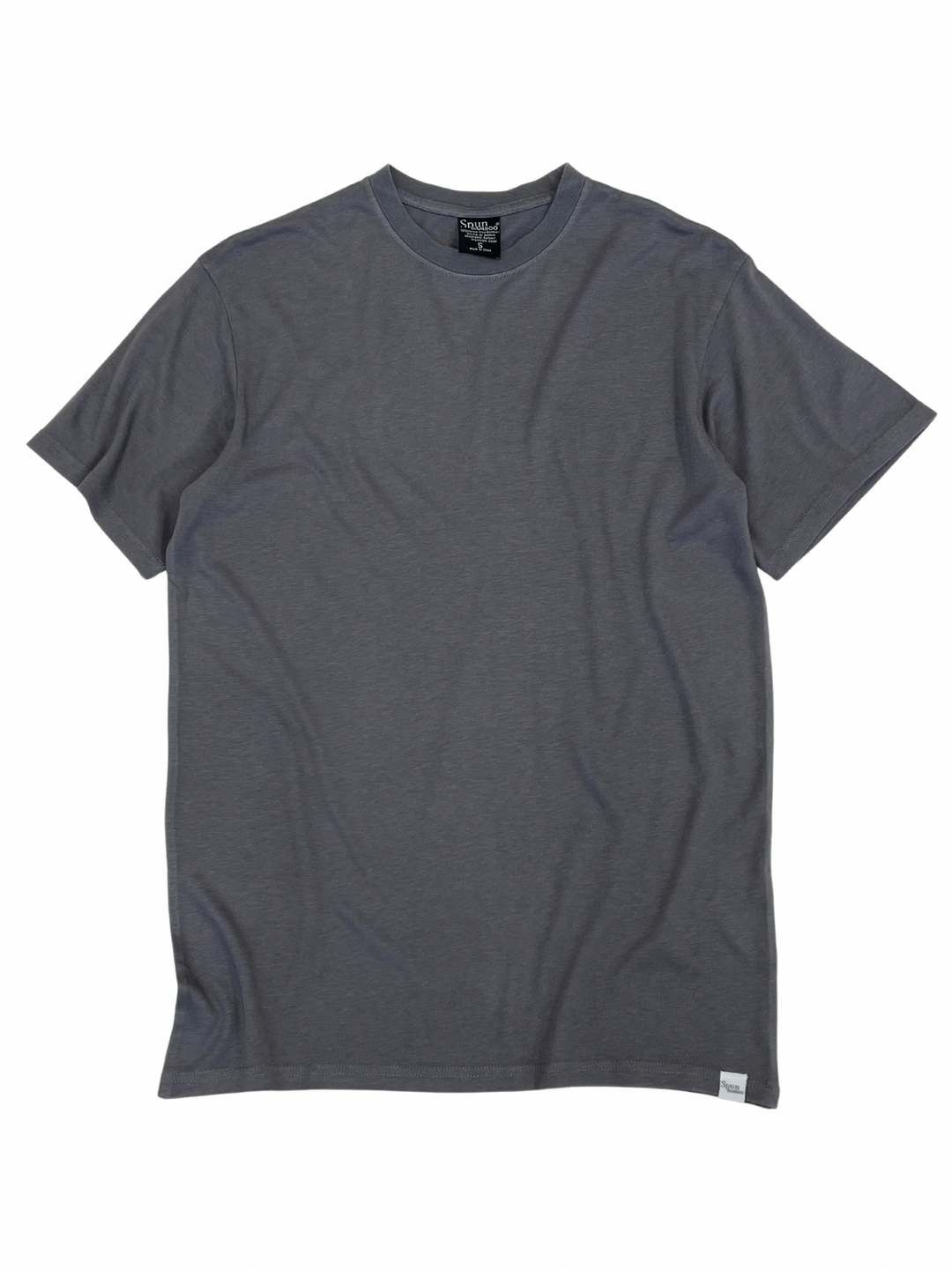 Camiseta de cuello redondo de bambú
