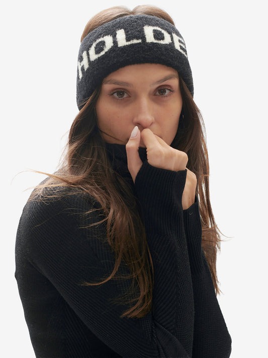 Holden Outerwear - Boucle Headband - Black - BLACK - One Size