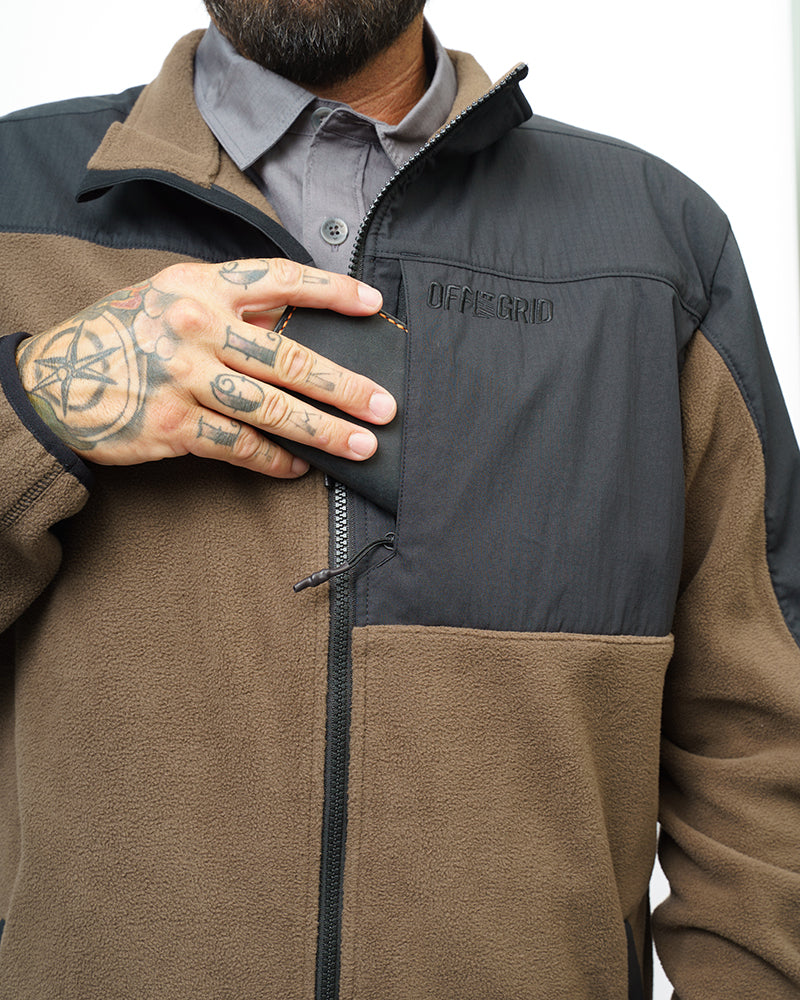 Chaqueta de polar Bruin de Off The Grid Surplus
