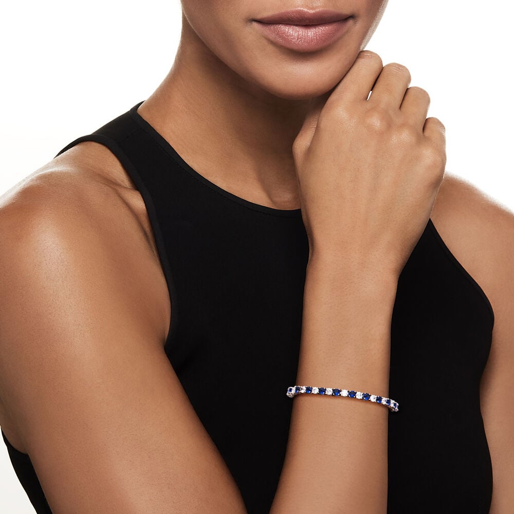 Bracelet Tennis Saphir VossAgin