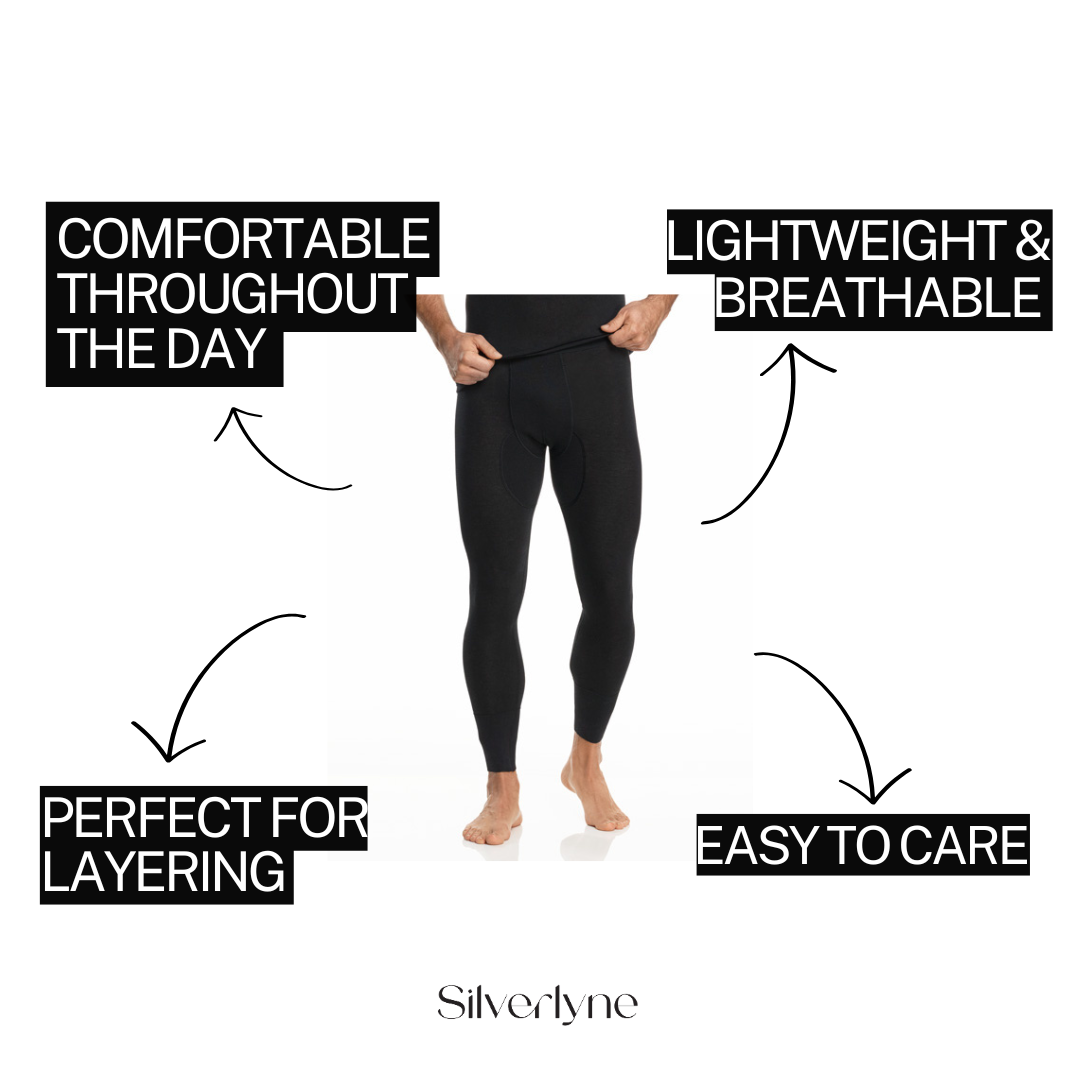 Pantalones de capa base Silverlyne