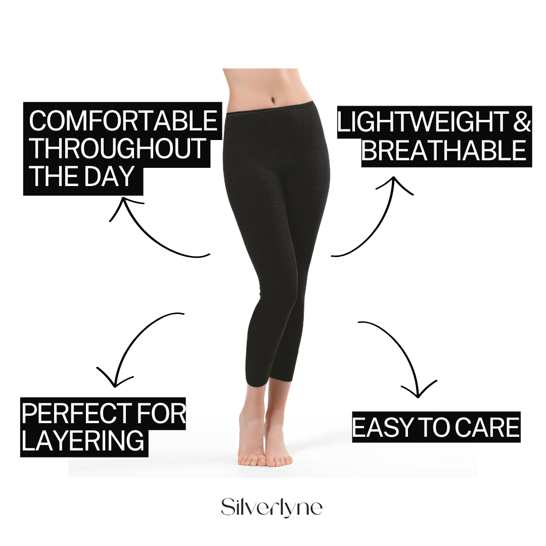 Pantalones de capa base Silverlyne