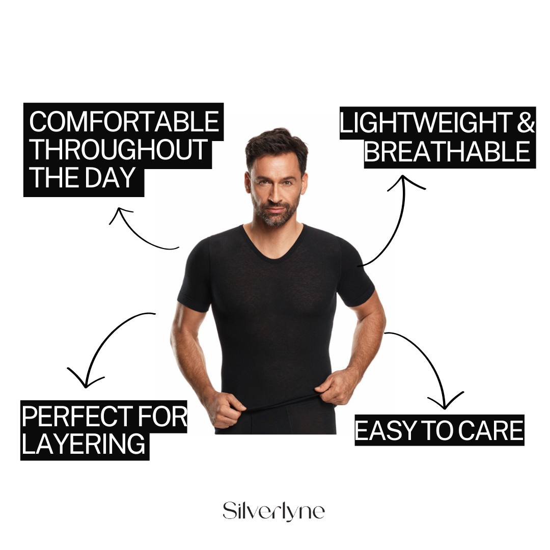Silverlyne Men's Base Layer Top