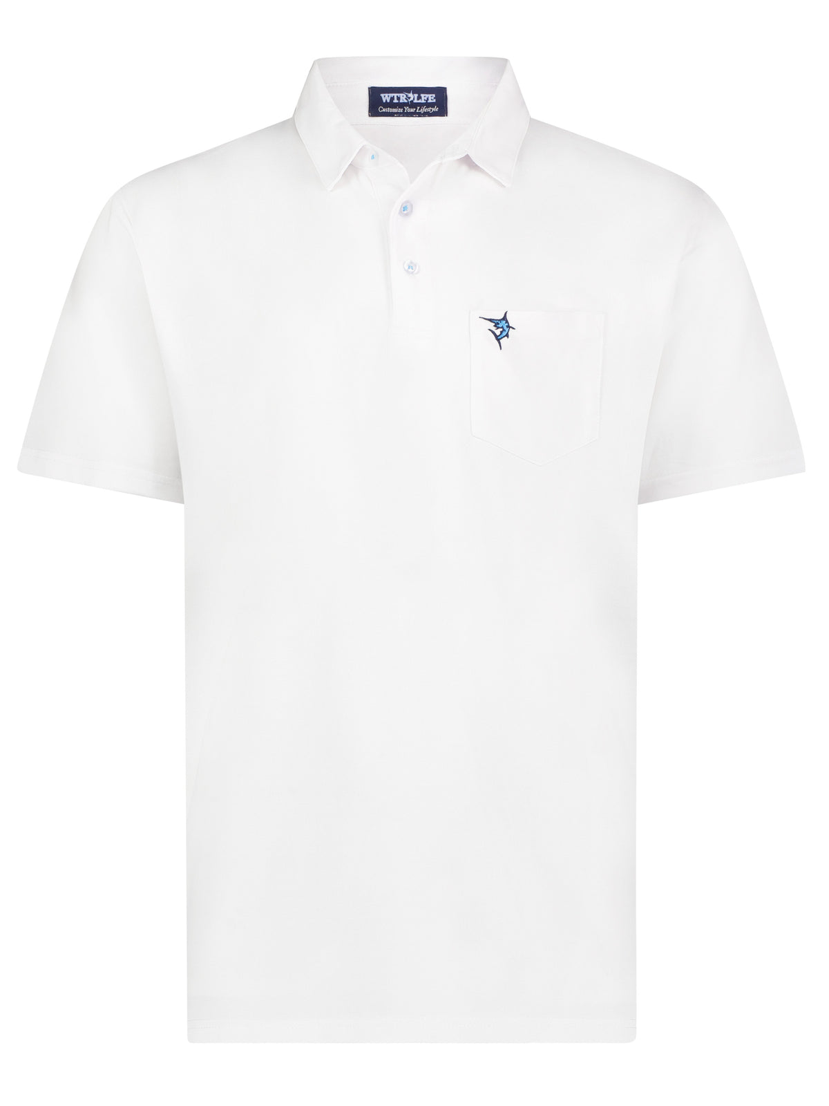 White Water Life Charleston Performance Polo-Shirt