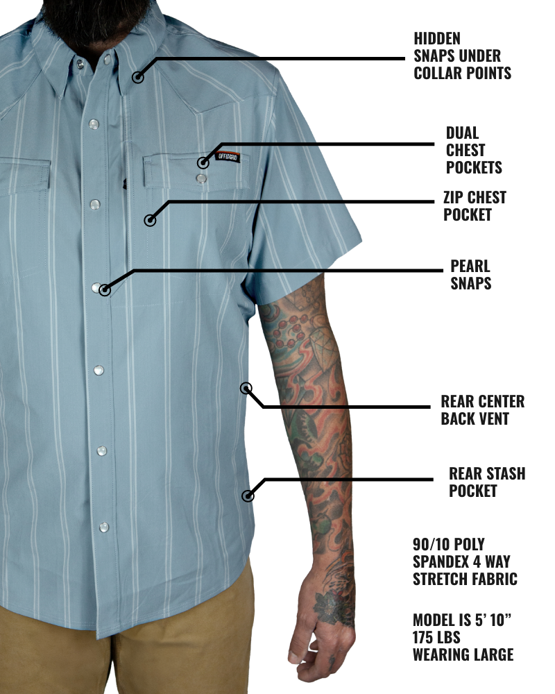 Camisa Daryll de Off The Grid Surplus
