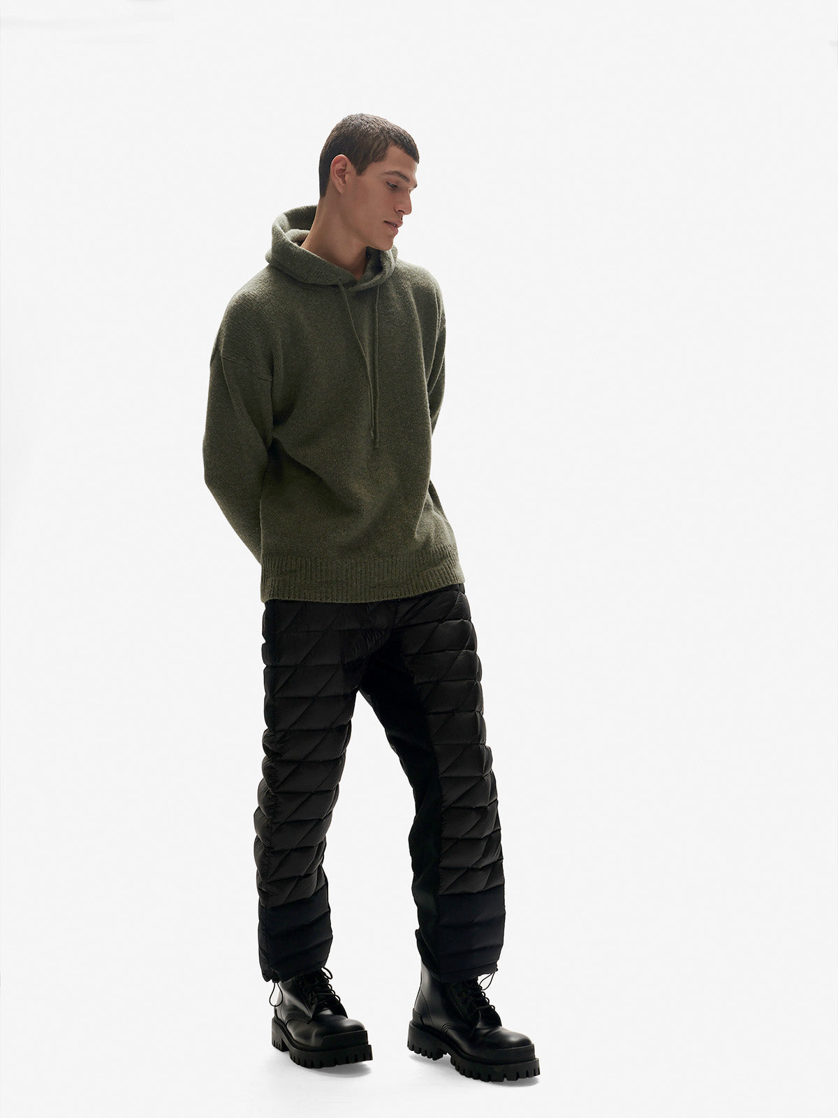 Pantalón de sudadera híbrido de plumón Holden Outerwear - Negro