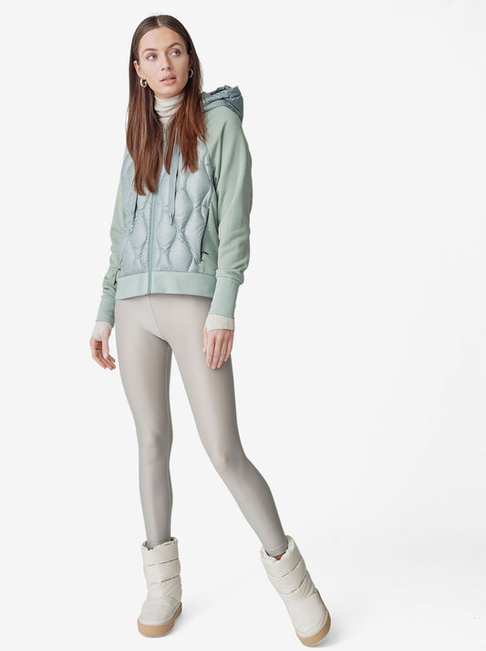 Sudadera con cierre y plumón Holden Outerwear Gris Pizarra