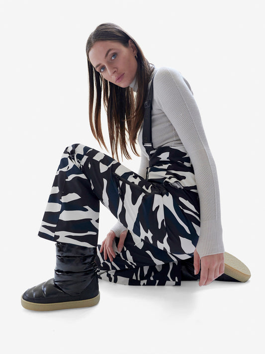 Overol de Nieve Holden Outerwear con Estampado de Cebra