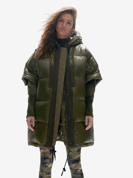 Longue doudoune sans manches Holden Outerwear Olive