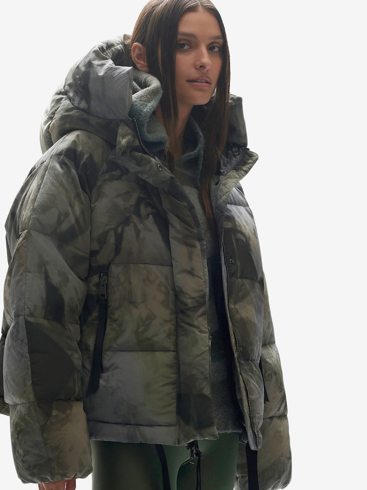 Holden Outerwear Kurze Daunenjacke - Rekall Tie