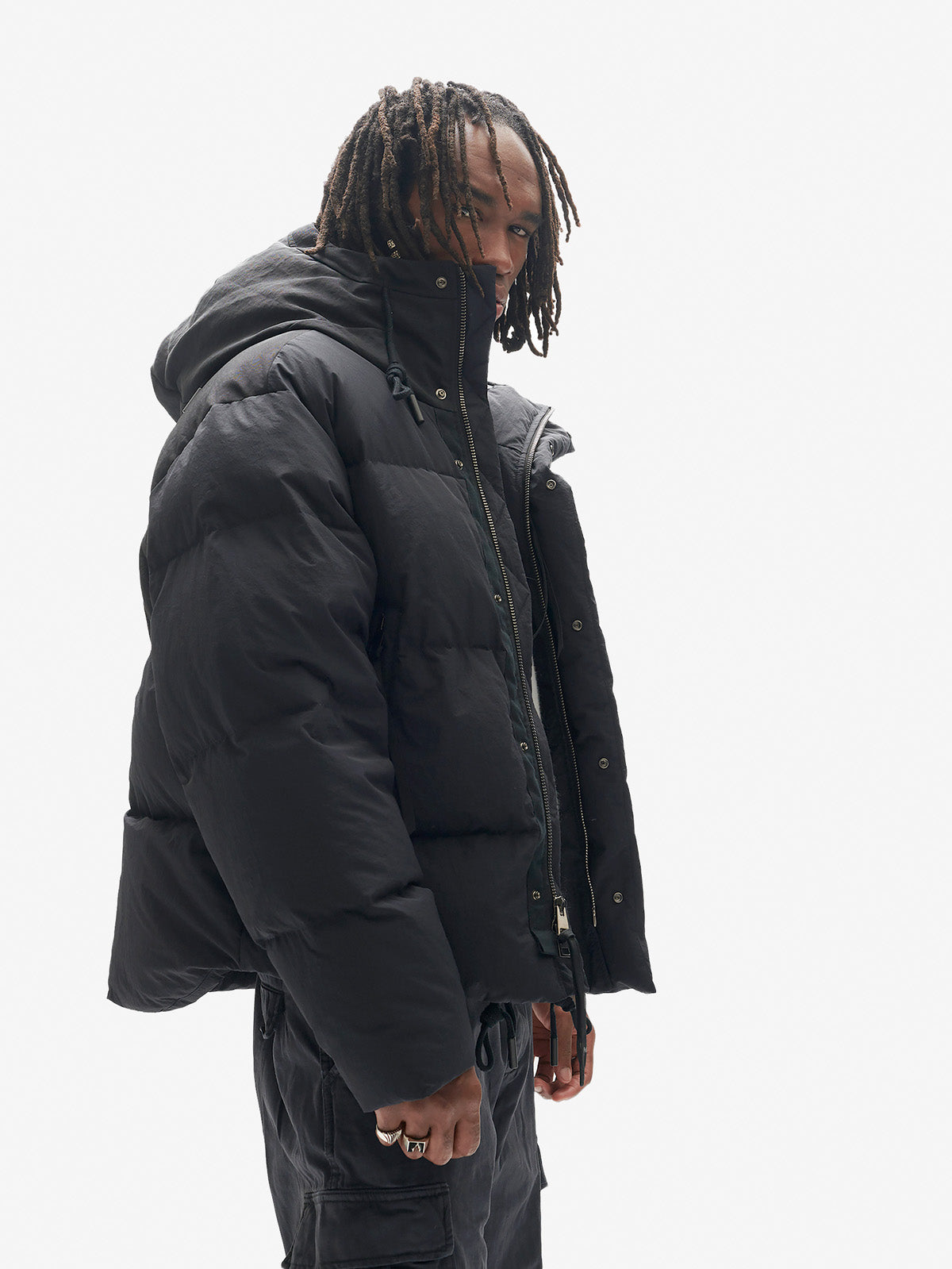 Chaqueta de plumón Fowler de Holden Outerwear en negro