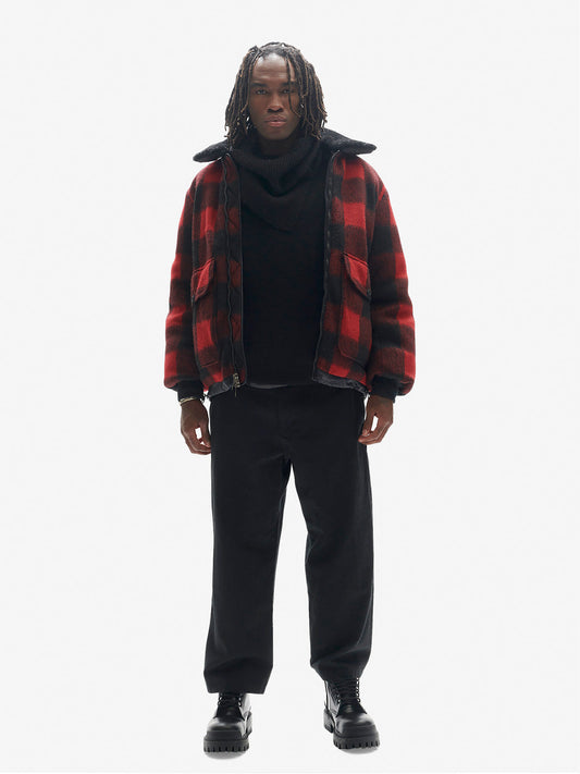 Chaqueta Holden Outerwear Down Field - Cuadros Rojo/Negro
