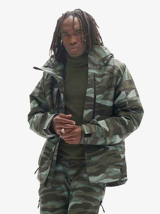 Chaqueta Holden Outerwear Sierra de 2 capas - Camuflaje Zea