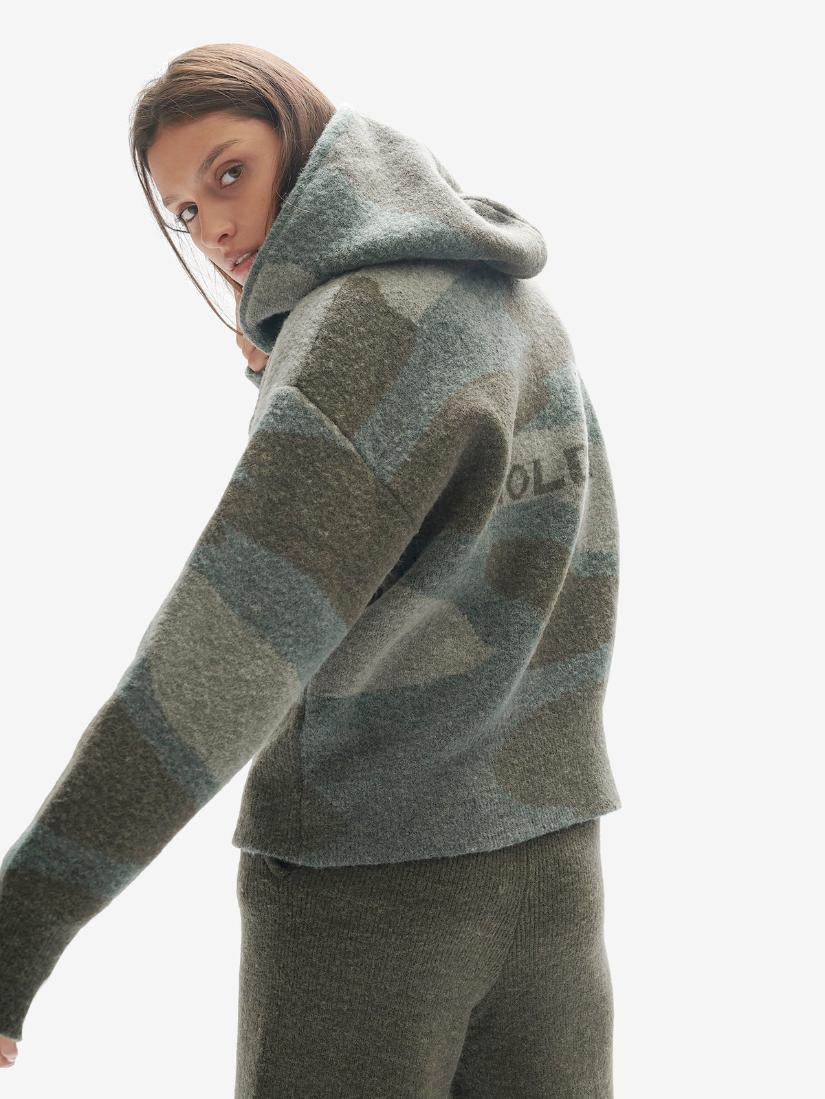 Sudadera con capucha Holden Outerwear Chalet en camuflaje verde
