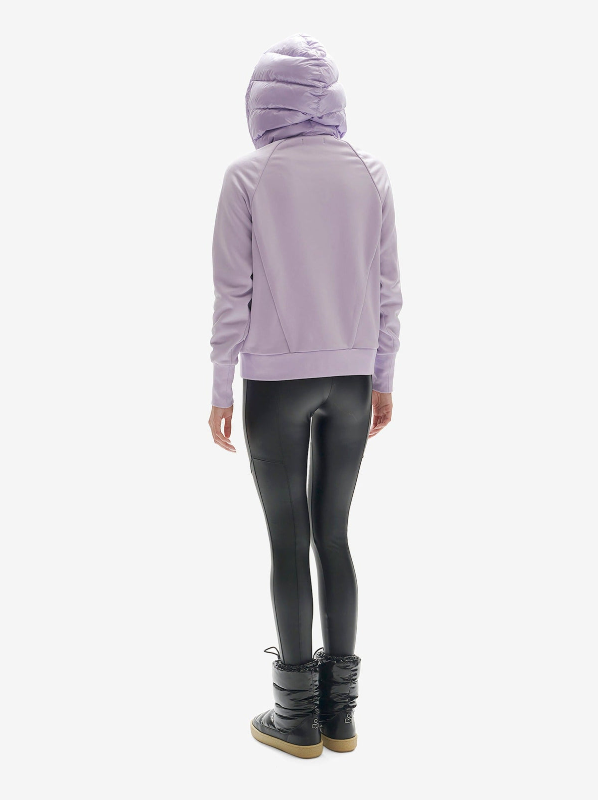 Sudadera con cierre y plumón Holden Outerwear - Lavanda
