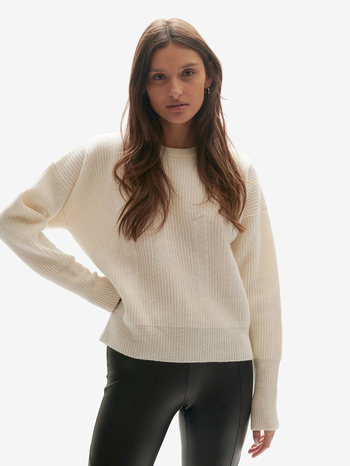 Holden Outerwear Wool Icon Pullover - Soft Cream