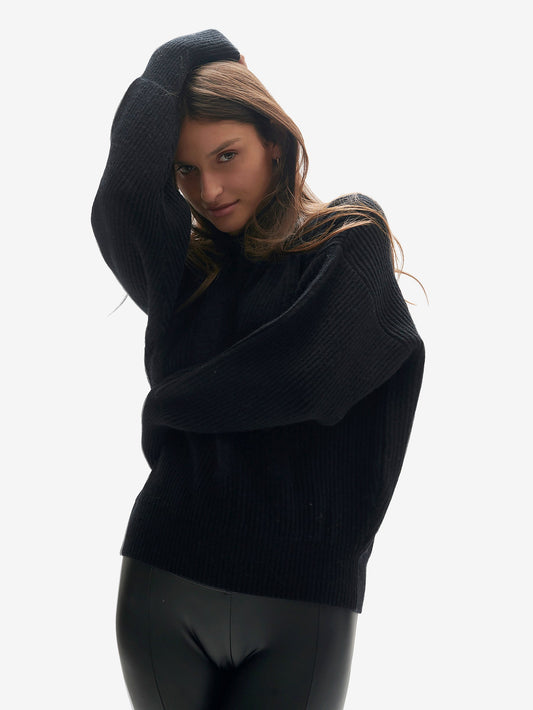 Suéter Holden Outerwear Wool Icon Negro