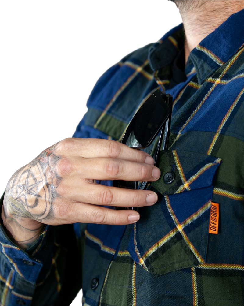 Camisa de franela Destroyer de Off The Grid Surplus