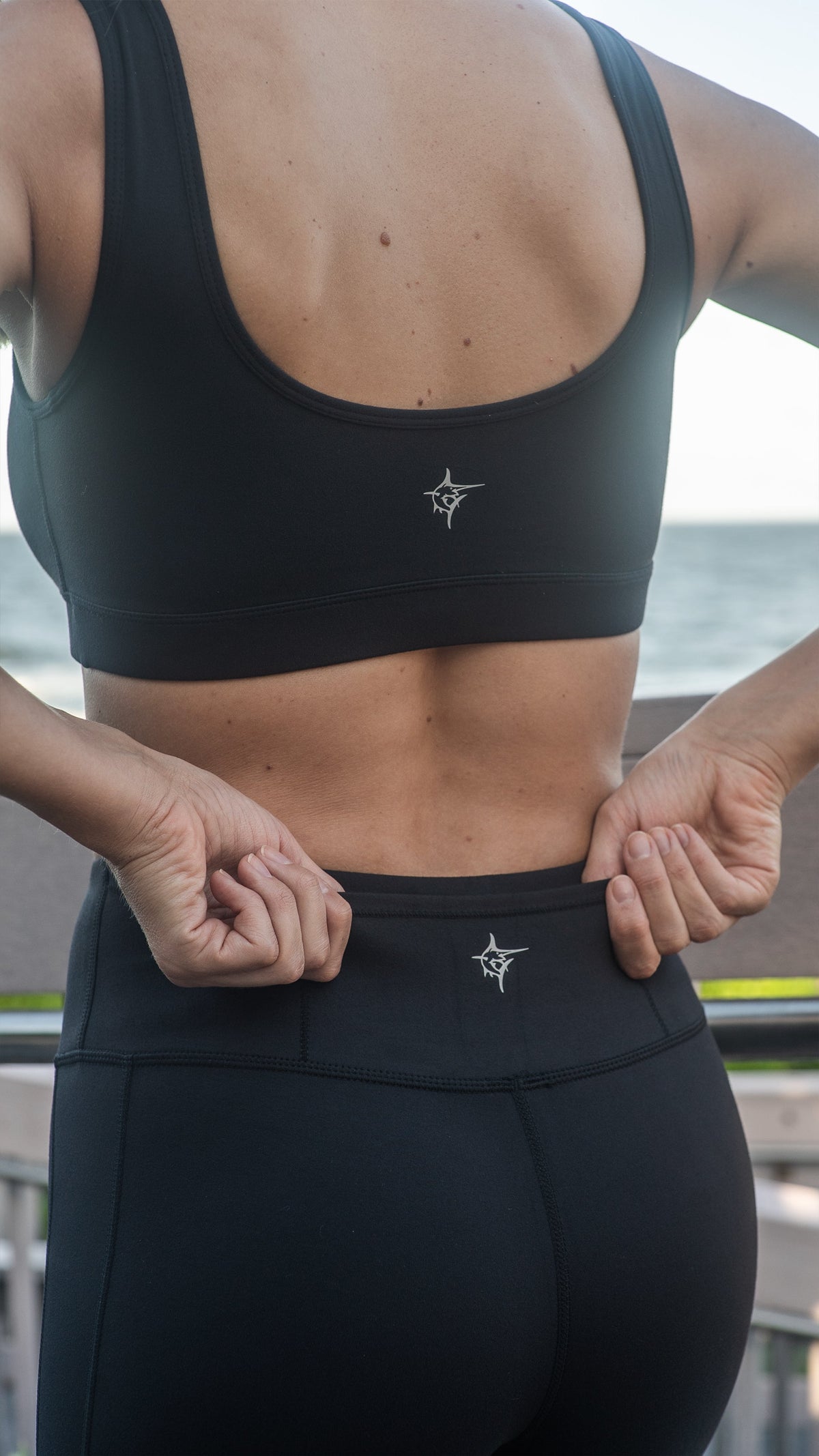 Leggings con aberturas White Water Life HydroFlex