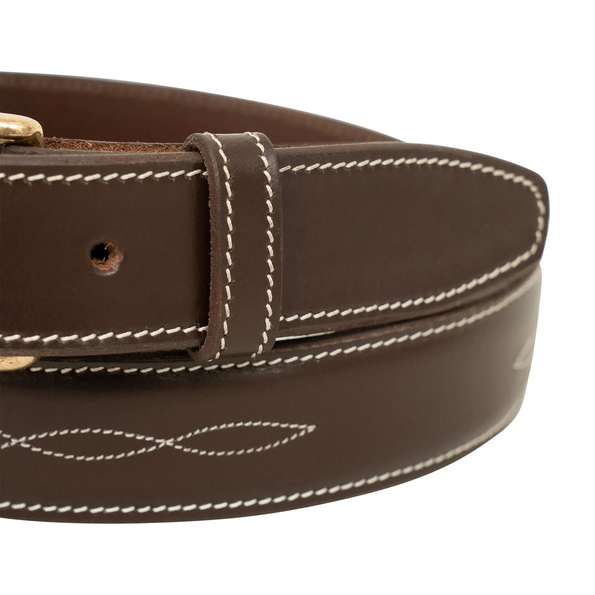 Ceinture à surpiqûres fantaisie Huntley Equestrian