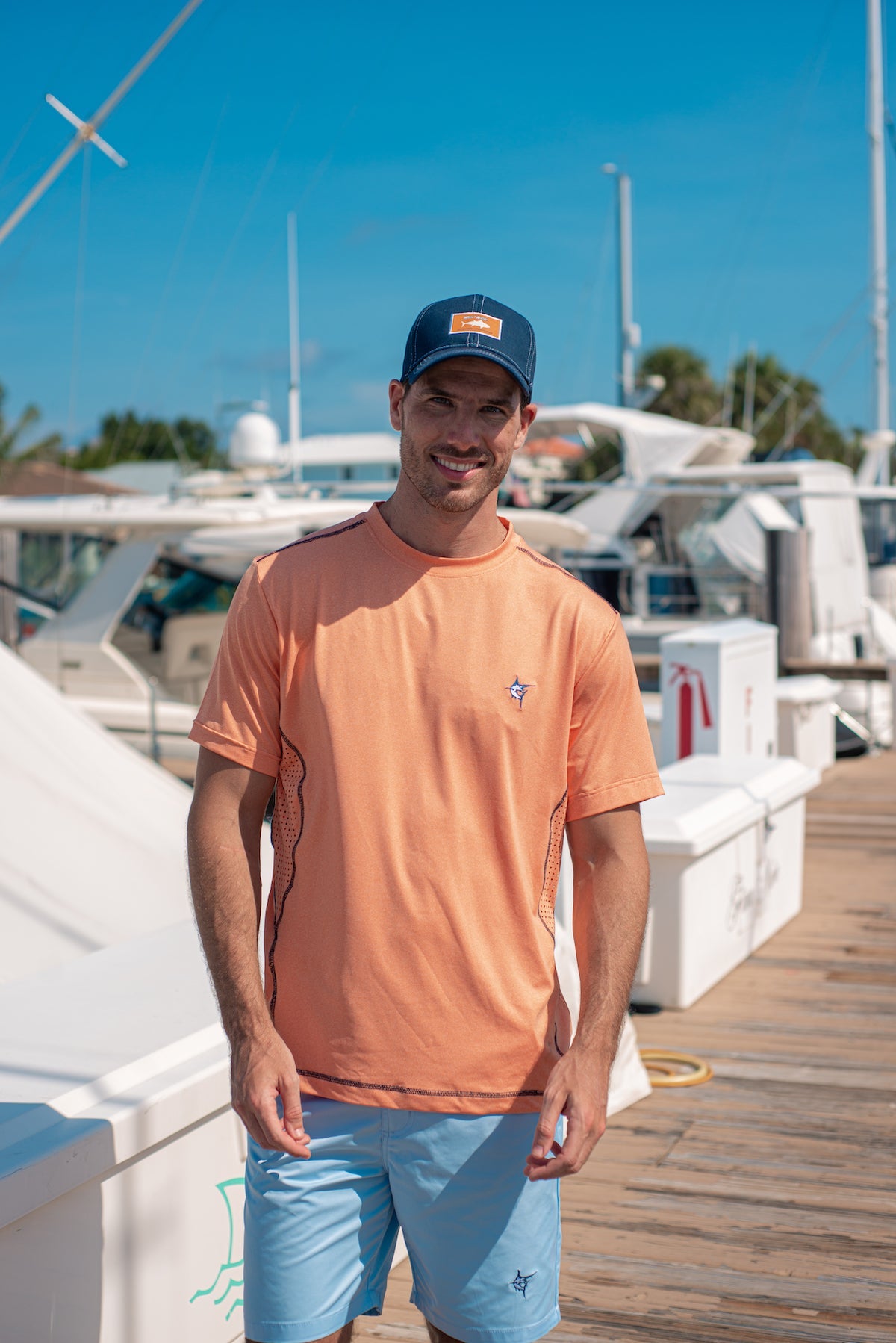 T-shirt de performance à manches courtes Grander White Water Life