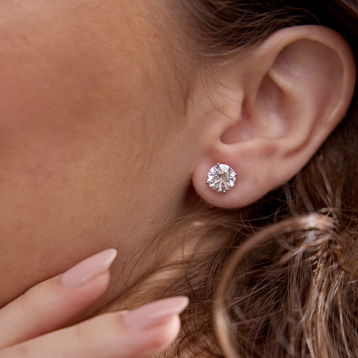 Aretes de diamantes VossAgin