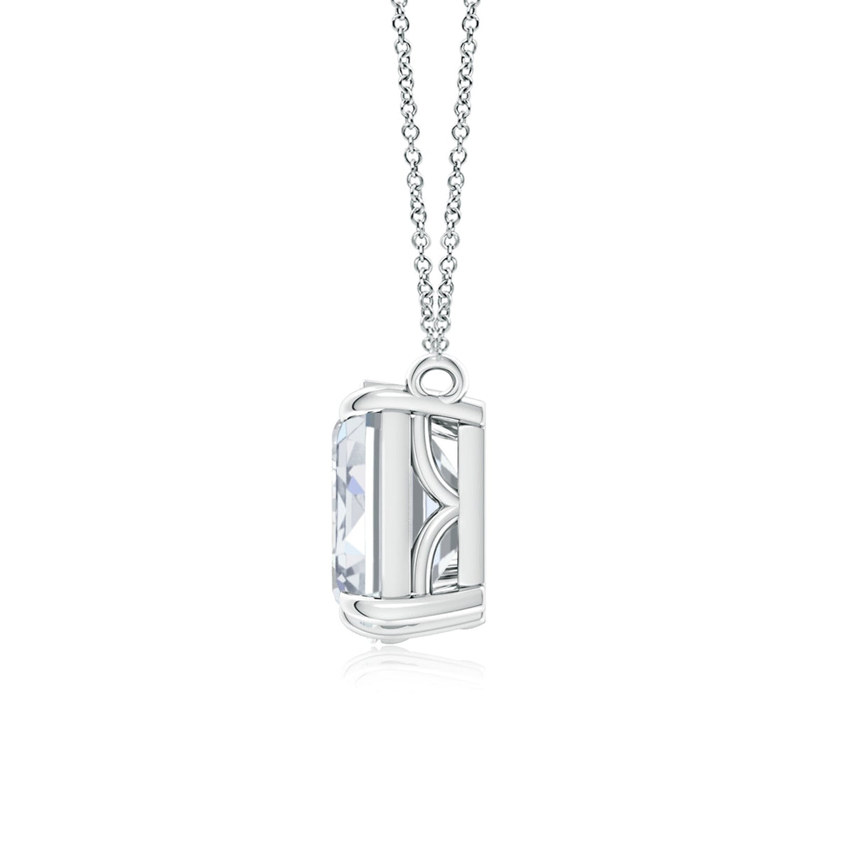 Pendentif deux pierres diamant VossAgin
