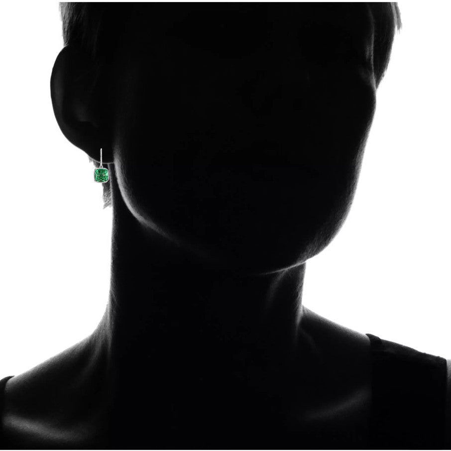 Boucles d'oreilles pendantes taille coussin VossAgin