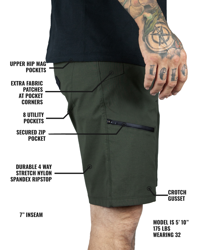 Shorts de Campo Off The Grid Surplus