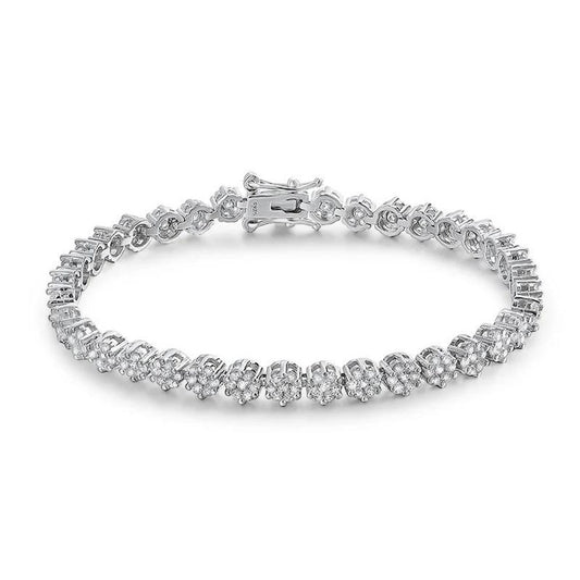VossAgin Brilliant Flower Bracelet