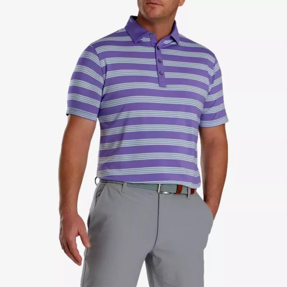 Polo Footjoy Multi Pinstripe Lisle