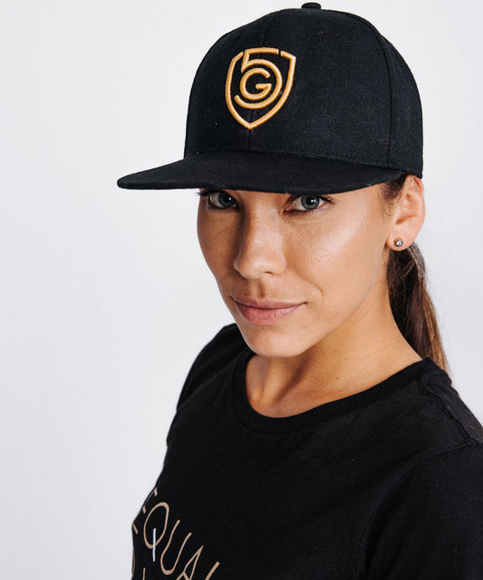 Goal Five - G5 Flat Billed Snap Back Hat - Black