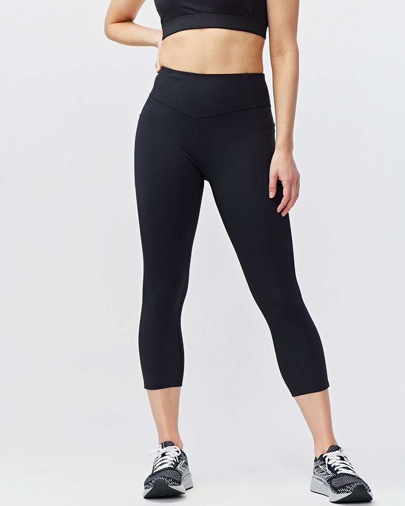 Goal Five Go Again Women's Cropped Leggings 21 Inch