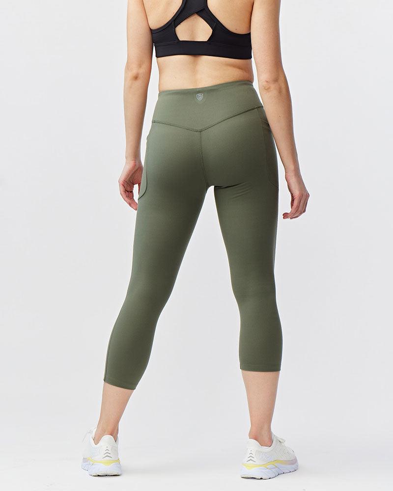 Goal Five Go Again Women's Cropped Leggings 21 Inch