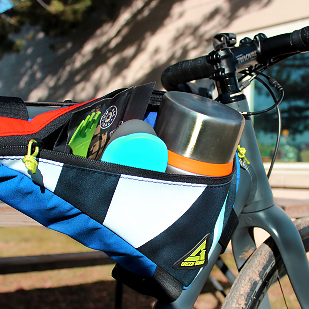 Zeitbike Green Guru Upshift Frame Bag