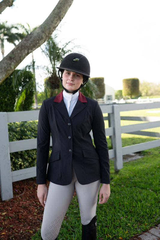 Chaqueta de competencia clásica Eqj de Huntley Equestrian