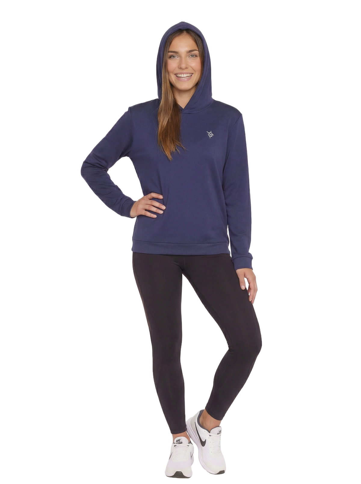 Sudadera con capucha de peso medio para mujer Hillside de White Water Life