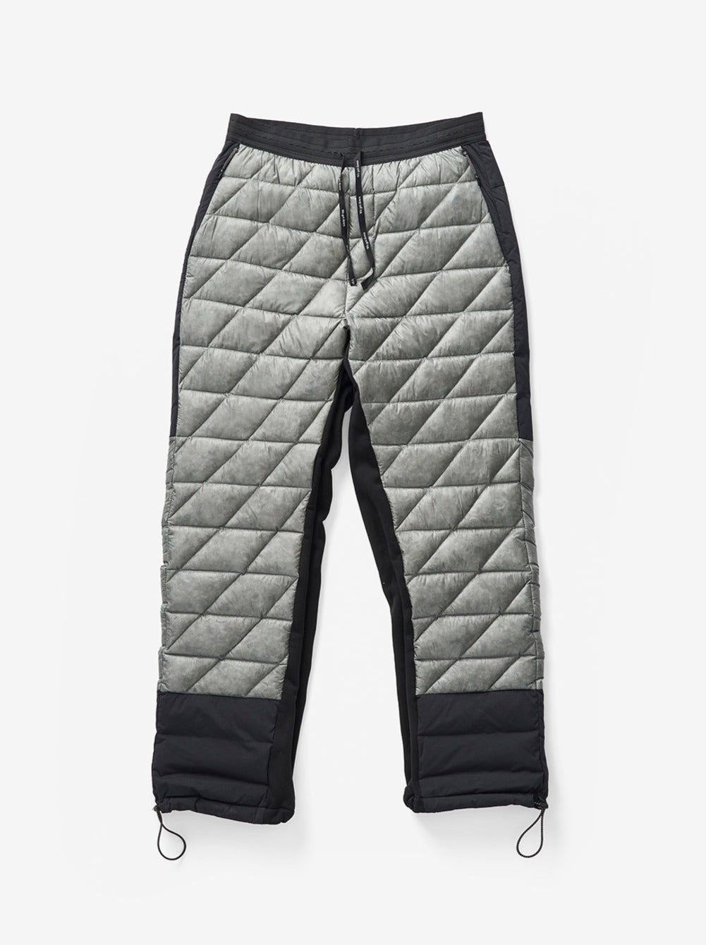 Holden Outerwear Hybrid Daunen-Jogginghose in Schiefergrau