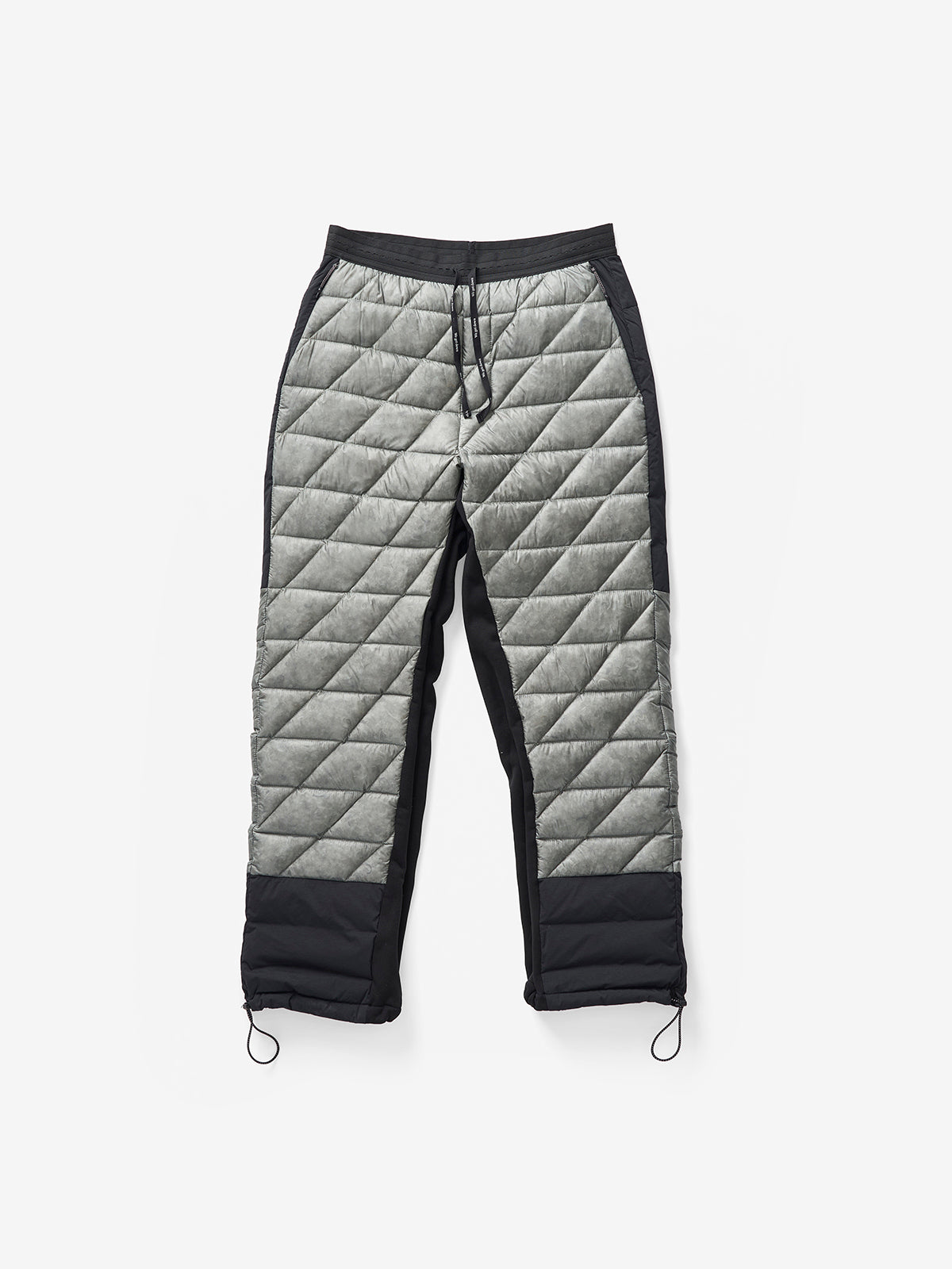Holden Outerwear Hybrid Daunen-Jogginghose in Schiefergrau