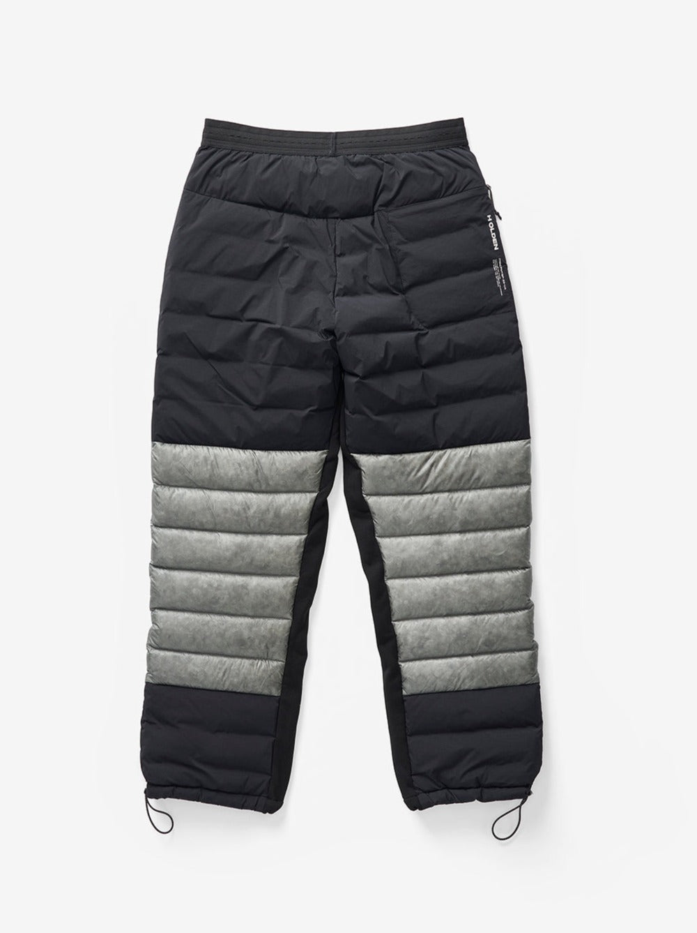 Holden Outerwear Hybrid Daunen-Jogginghose in Schiefergrau